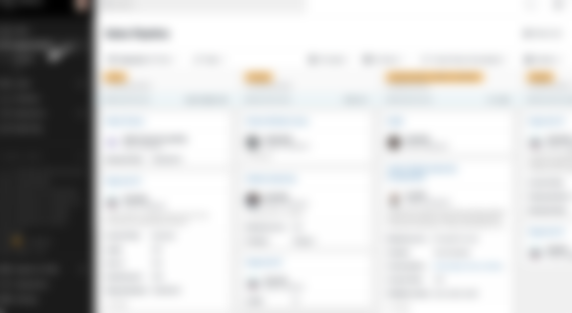Close.io sales pipeline board used for Remote Business Academy CRM centralization